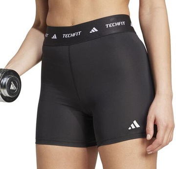 Женские Шорты теннисные Adidas Techfit 4" - black