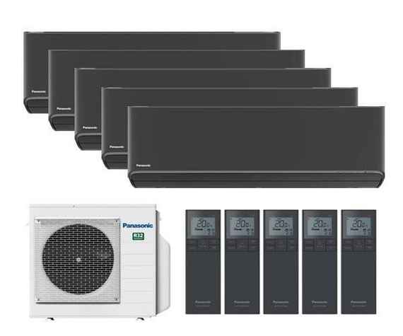 Мульти сплит-система Panasonic 5 x CS-XZ20ZKEW-H / CU-5Z90TBE