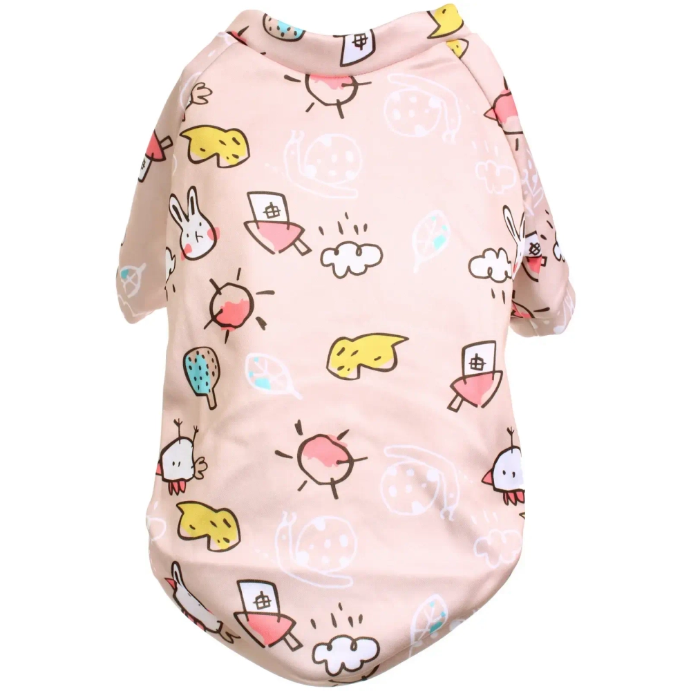 Кофта - толстовка для мелких пород собак «BRO Style», принт птички, р XL