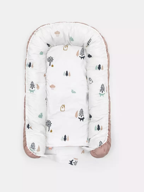 Кокон-гнездышко Rant Forest розовый