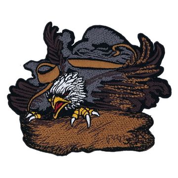 Нашивка Орел на камне (80х95)