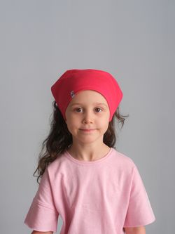 Косынка детская розовая