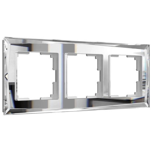 Рамка на 3 поста Diamant (зеркальный) W0031220