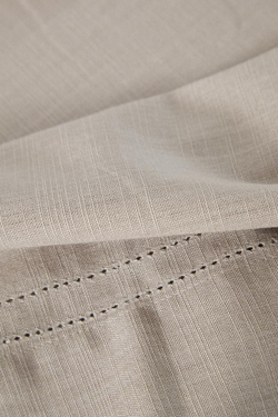 ZARA HOME АЖУРНАЯ ХЛОПКОВАЯ СКАТЕРТЬ, СЕРЫЙ