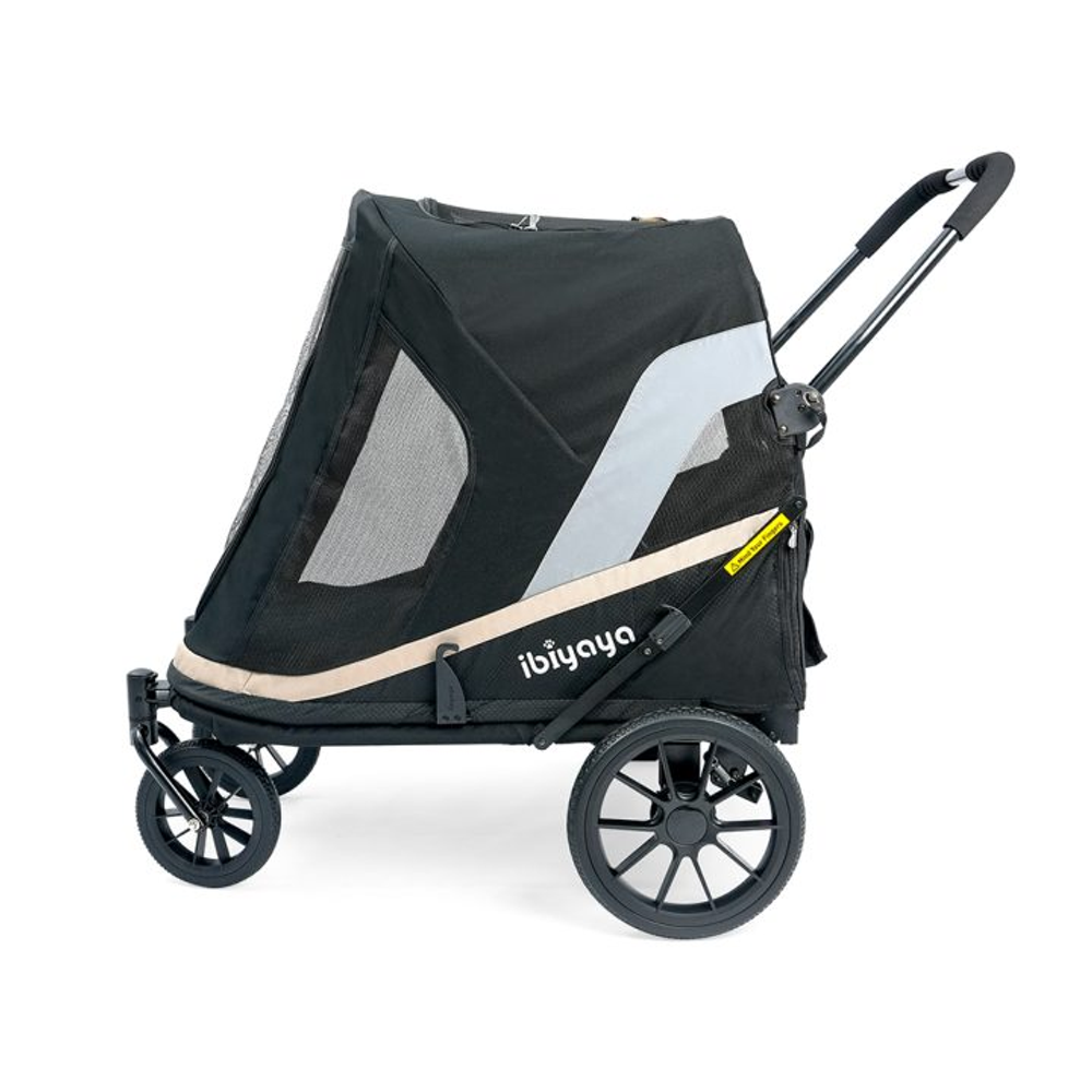 Коляска для собак/животных Grand Cruiser Large Dog Stroller, 4-Wheel Foldable Big Dog Pram for Large Breeds, Senior & Injured Pets