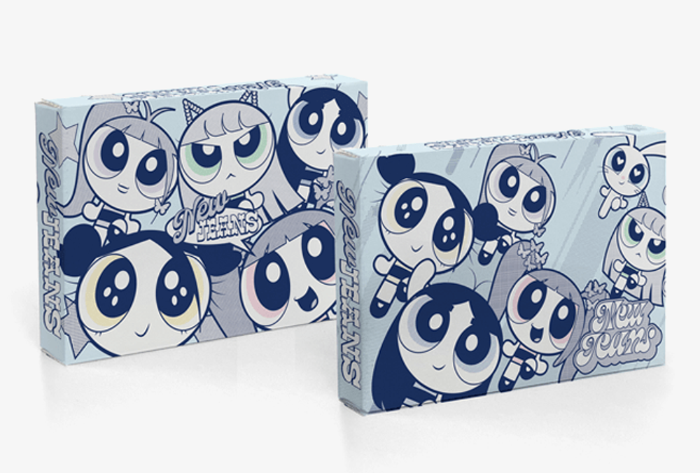Альбом NewJeans - 2nd EP 'Get Up' THE POWERPUFF GIRLS X NJ Box ver.