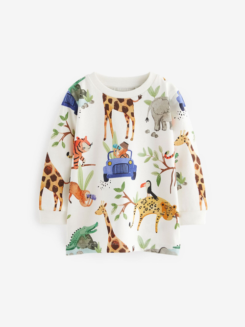 Лонгслив для мальчика Next 642-776, 3 шт., Мятный, Молочный, Горчичный