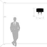 725626 Бра PARALUME 2x40W E14 БЕЛЫЙ