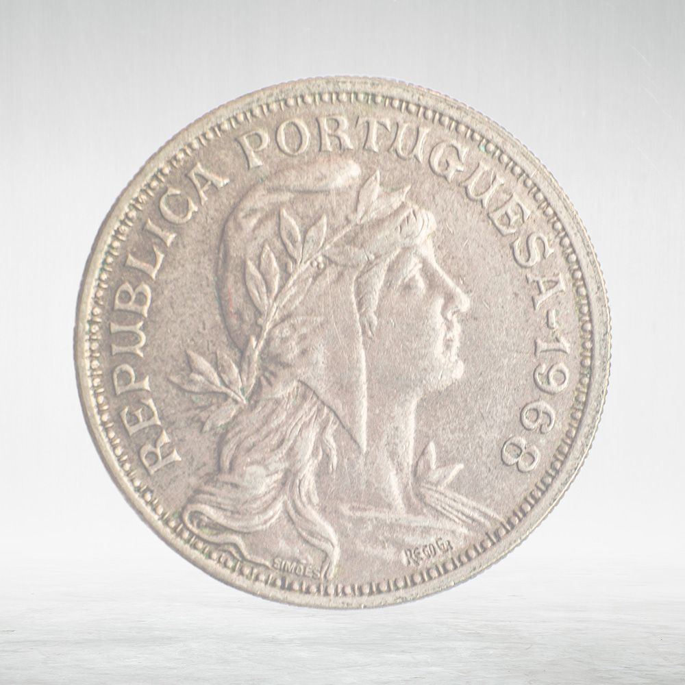 Portugal, 50 Centavos, 1968, VF