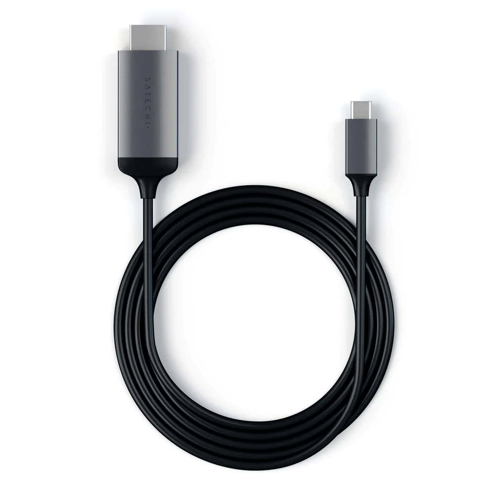 Кабель Satechi Aluminum Type-C to HDMI, 4K 60Hz, 1.82 м