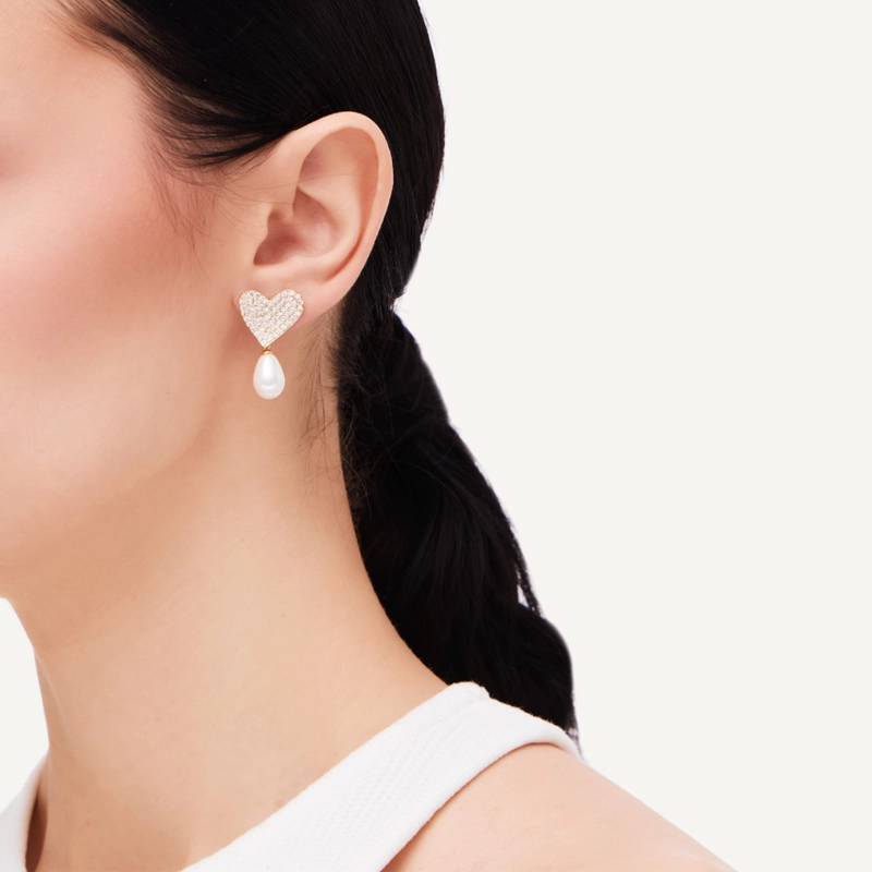 Серьги Острие Сердца – Золото