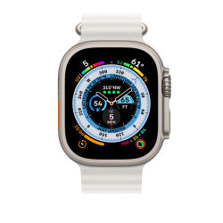 Ремешок Ocean Band для Apple Watch 38mm/40mm/41mm White