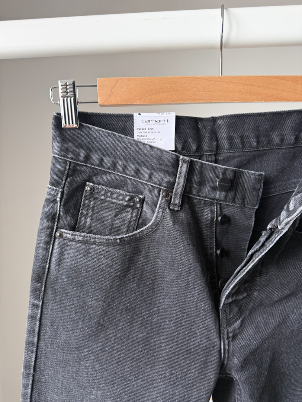 Новые джинсы Carhartt, S