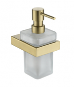 Настенный дозатор для жидкого мыло Grocenberg AC0028 (Матовое золото)