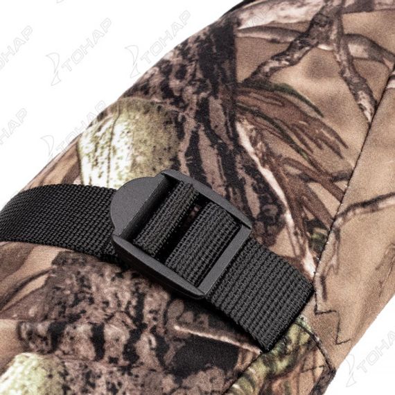 Перчатки Helios охотничьи утепленные КМФ лес р. M