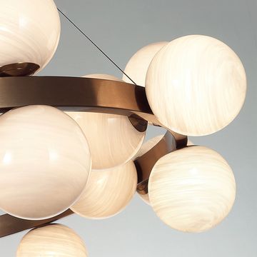 Подвесная люстра 24*Е14 7109/24 бронзовый/белый MAGIA Odeon Light