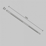 Модульный светильник Maytoni Points C101CL-L1000-24W3-6K-BS