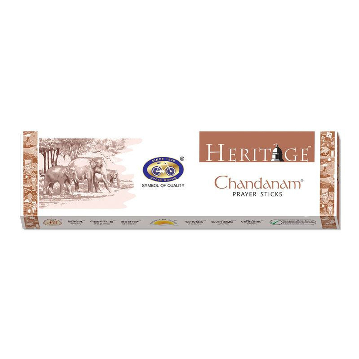 Heritage Chandanam Restangle Благовоние-масала Чанданам 12 палочек