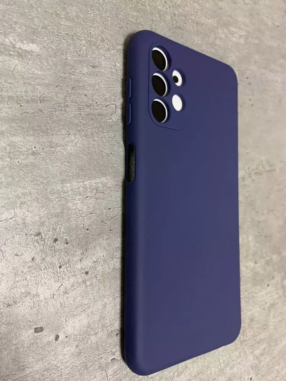 Накладка Samsung A13 силикон Blue