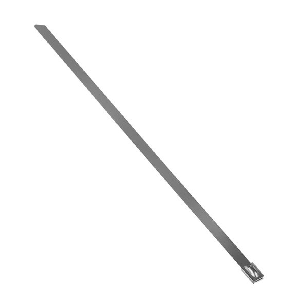 Хомут AISI 304 из нержавеющей стали, 7.9x290 (10 шт.) FlexLock PROxima (100.00 шт.)