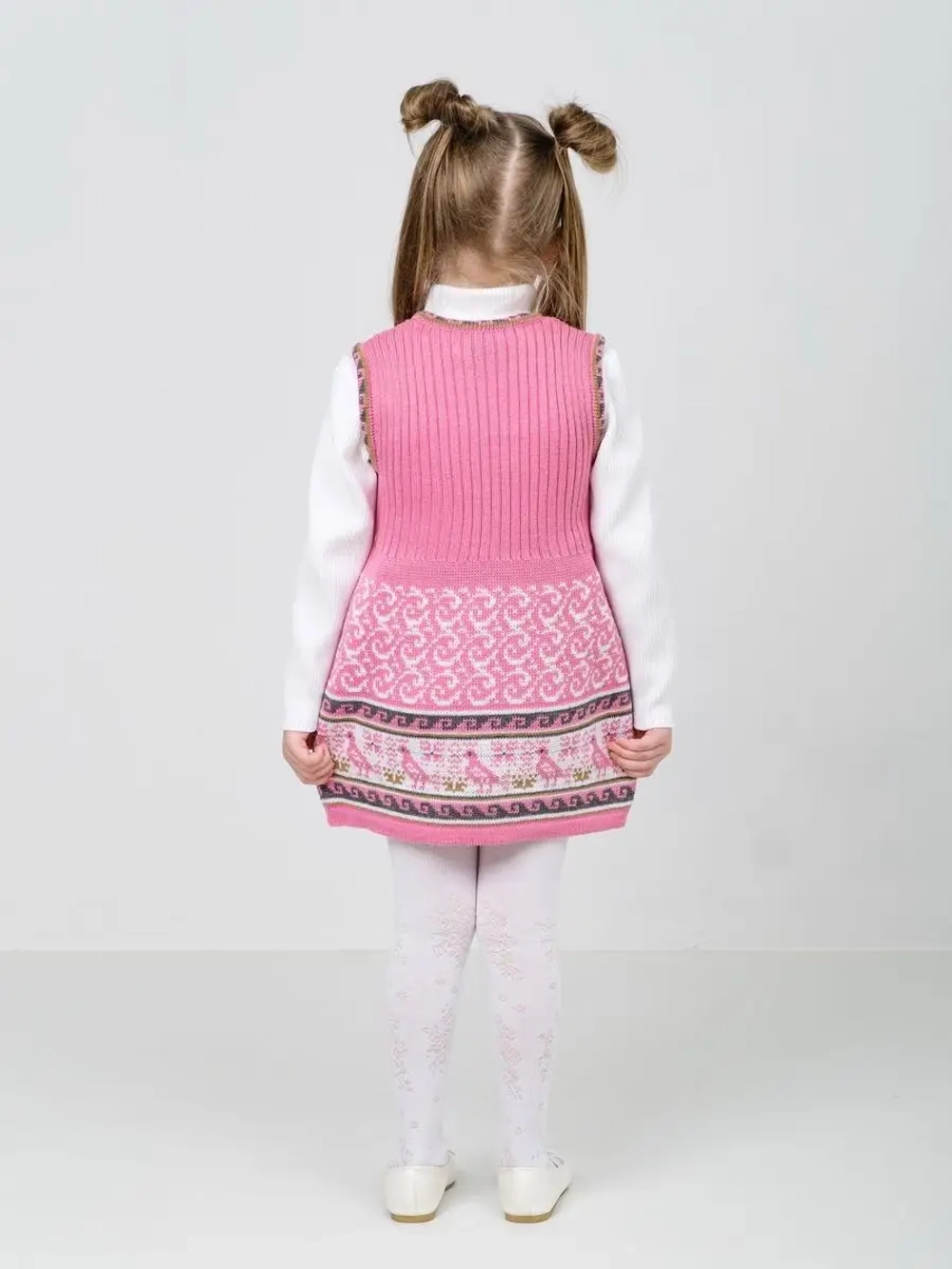 Сарафан вязаный