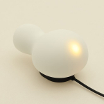 Белый вибратор 8,5см Tenga Iroha Yukidaruma IHM-21