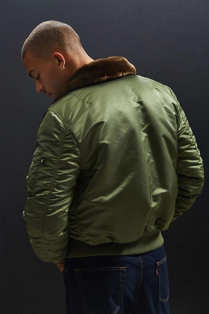 Куртка Alpha Industries B-15 Slim Sage Green (Зеленый)