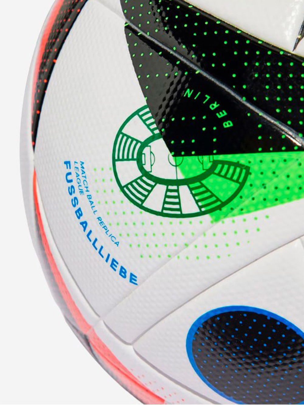 Мяч футбольный ADIDAS Euro24 Fussballliebe LGE Box, р.5, FIFA Quality