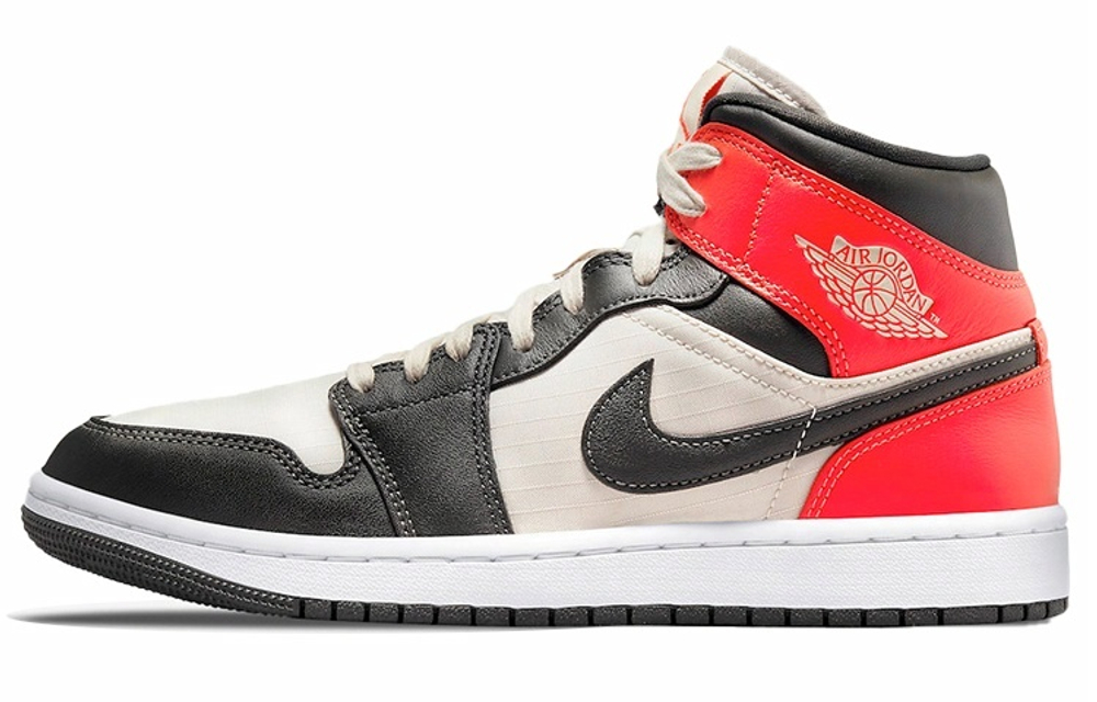 Кроссовки Jordan Air Jordan 1 Mid Se "Newsprint" (Женская размерная сетка)