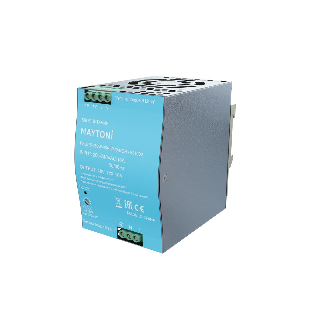 Блок питания 480W 48V Maytoni   831002