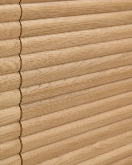 Lenon Буфет с 4 дверцами из дуба и дубового шпона 104,5 x 144 см