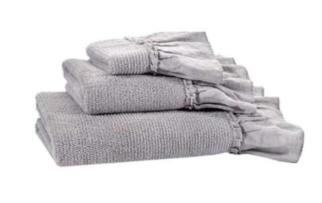 Набор полотенец 3шт Devilla ELEGANCE ELTH SA 70 grey