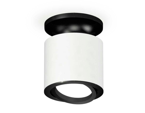 Комплект накладного светильника Ambrella light Techno Spot XS7401081 SWH/PBK белый песок/черный полированный (N7926, C7401, N7002)