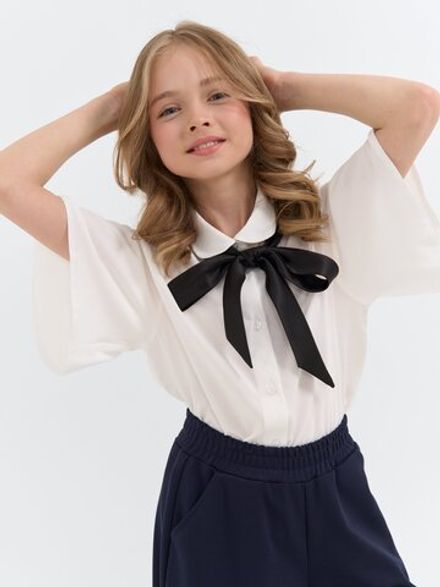 Галстук лента "Черный" 7+