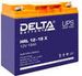 Аккумулятор Delta HRL 12-18 Х ( 12V 18  Ah / 12В 18  Ач ) - фотография