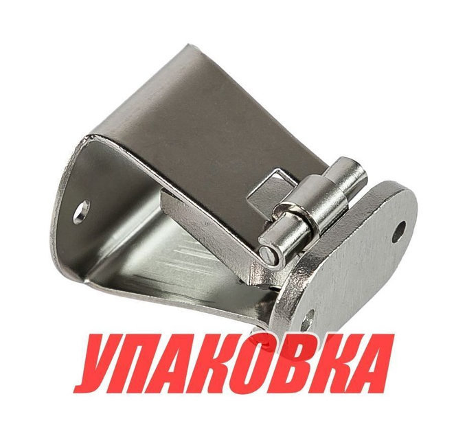 Ограничитель двери, 37x29х38 мм, нержавеющая сталь (упаковка из 4 шт.)