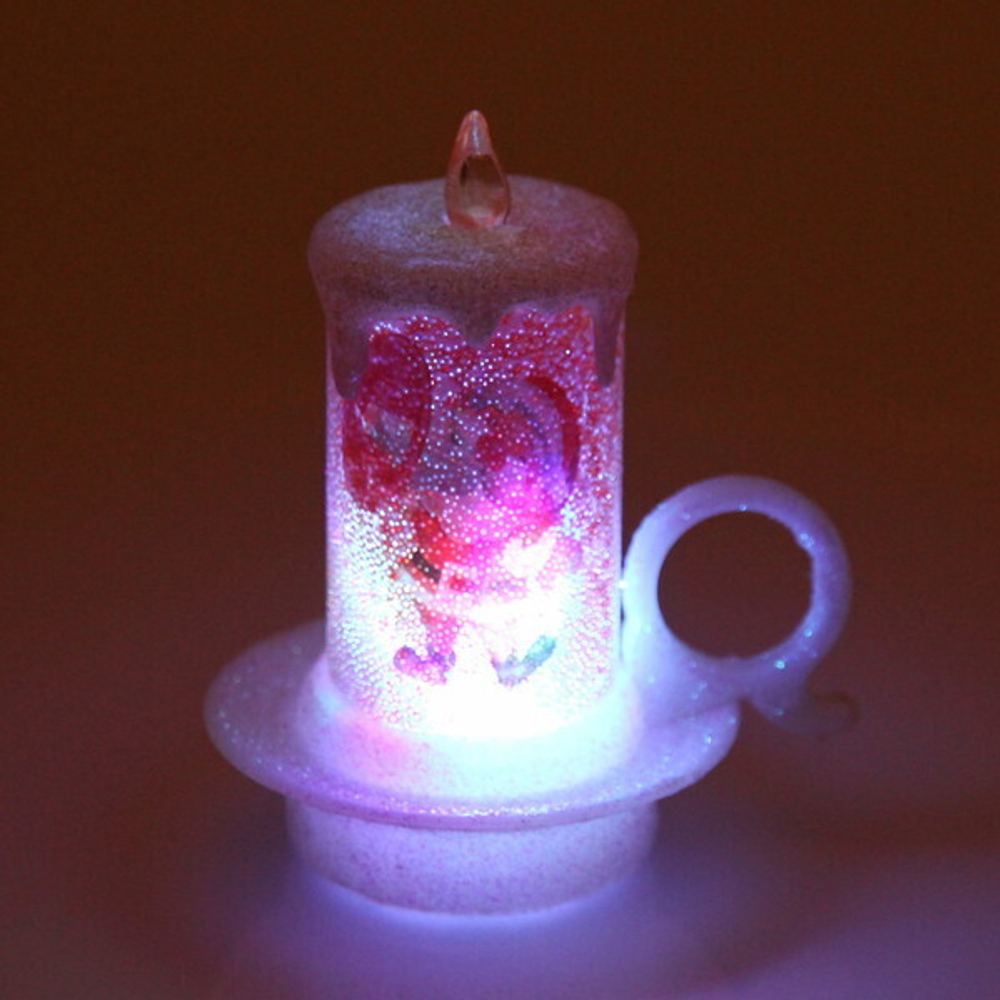 Сувенир с подсветкой «Свеча» 7,5*5 см