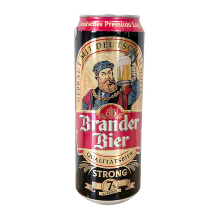 Пиво Brander Bier 0,45 л ж/б