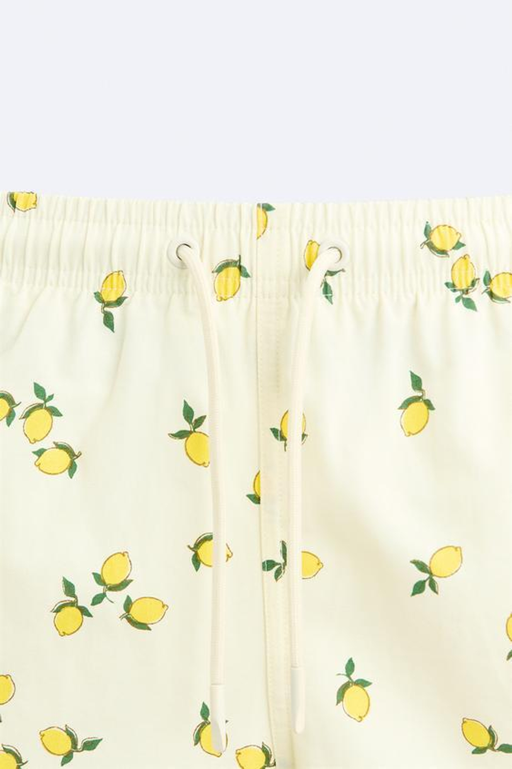 ZARA ПЛАВКИ С ПРИНТОМ «ЛИМОНЫ», ЛИМОННО-ЖЕЛТЫЙ