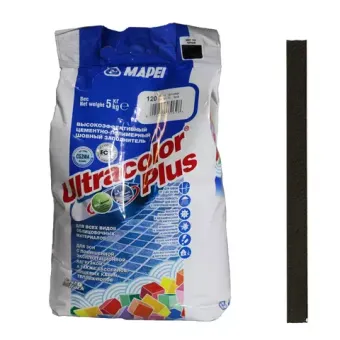 Mapei Ultracolor Plus №120 затирка для швов Черный 5кг