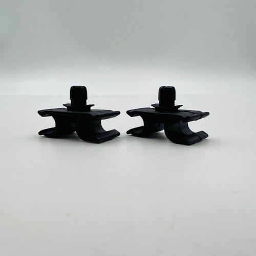 Крепление трубопроводов (трубок) цвет черный 2шт