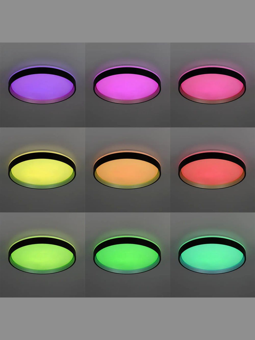 Citilux ENZO CL753451G LED RGB Светильник с пультом Черный + Золото