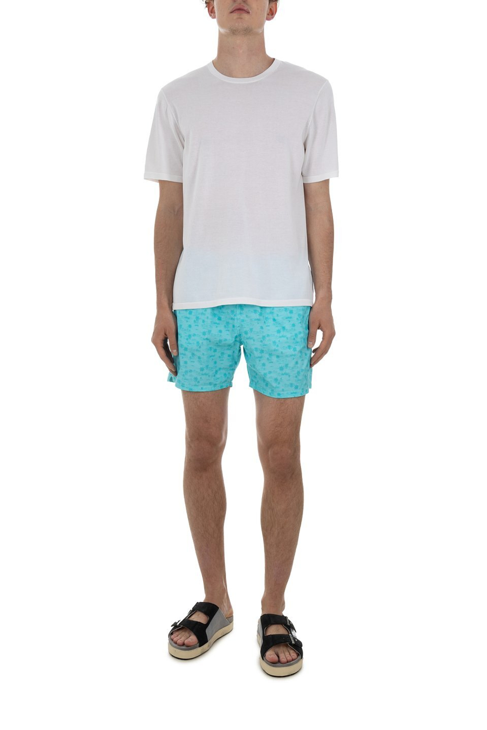 Футболка MC Saint Barth Hobart молочный