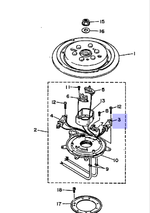Катушка зажигания Yamaha 25/30лс (оригинальный арт. 61N855411900)
