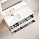 Тумба подвесная Sancos Folk левая 1195х445х500, FL120LW