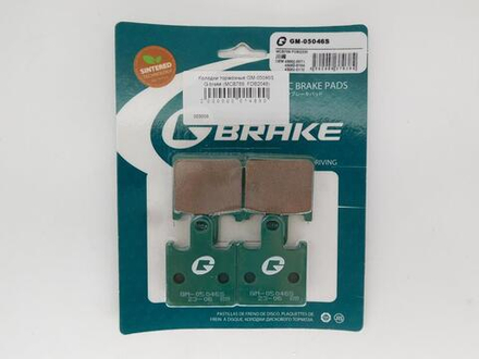 Колодки тормозные GM-05046S G-brake (MCB789, FDB2220)