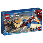 LEGO Super Heroes: Реактивный самолет Человека-паука против Робота Венома 76150 — Spiderjet vs. Venom Mech — Лего Супергерои Марвел