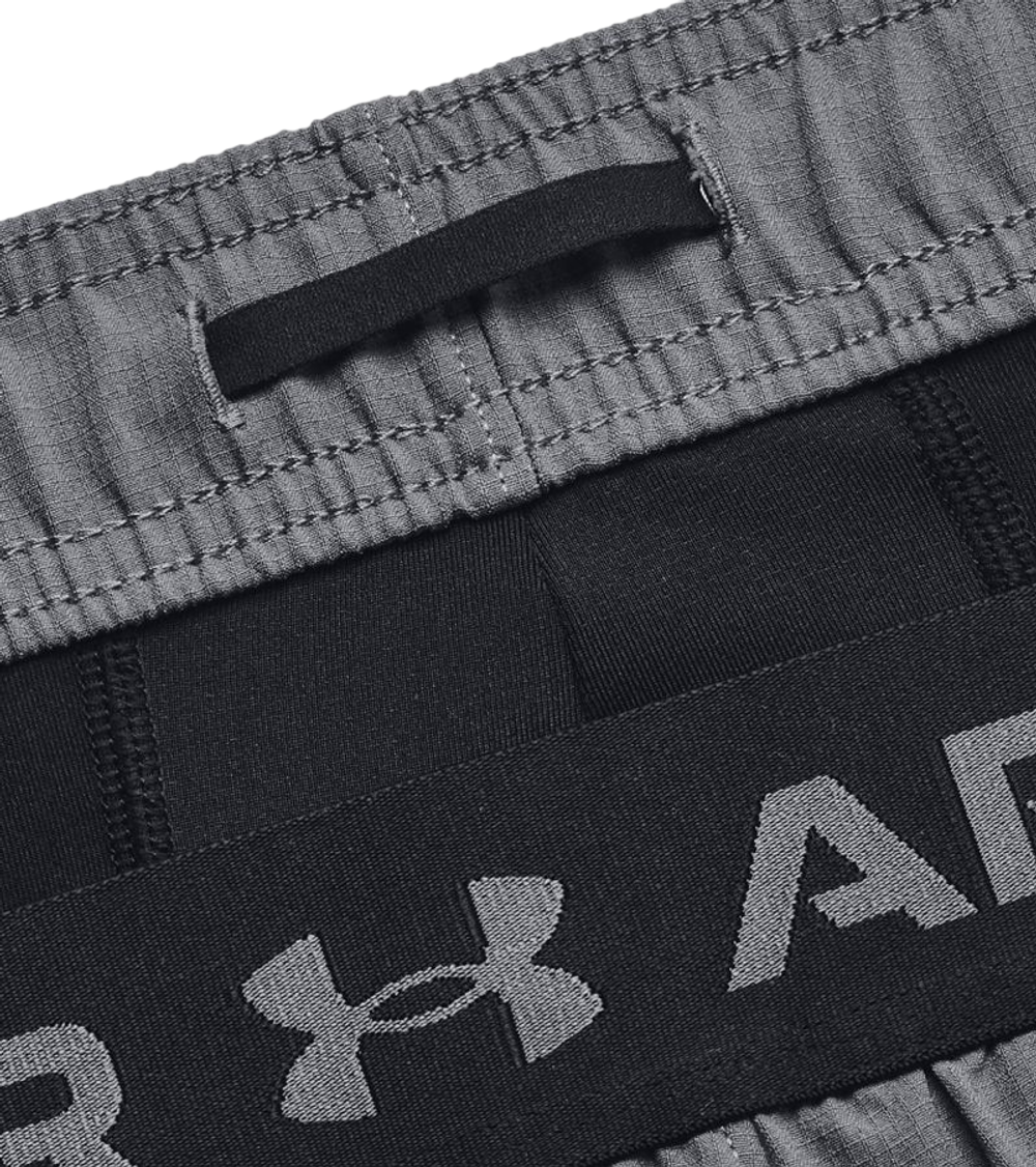 Мужские теннисные шорты Under Armour Vanih Woven 2-in-1 Shorts - pitch gray/black