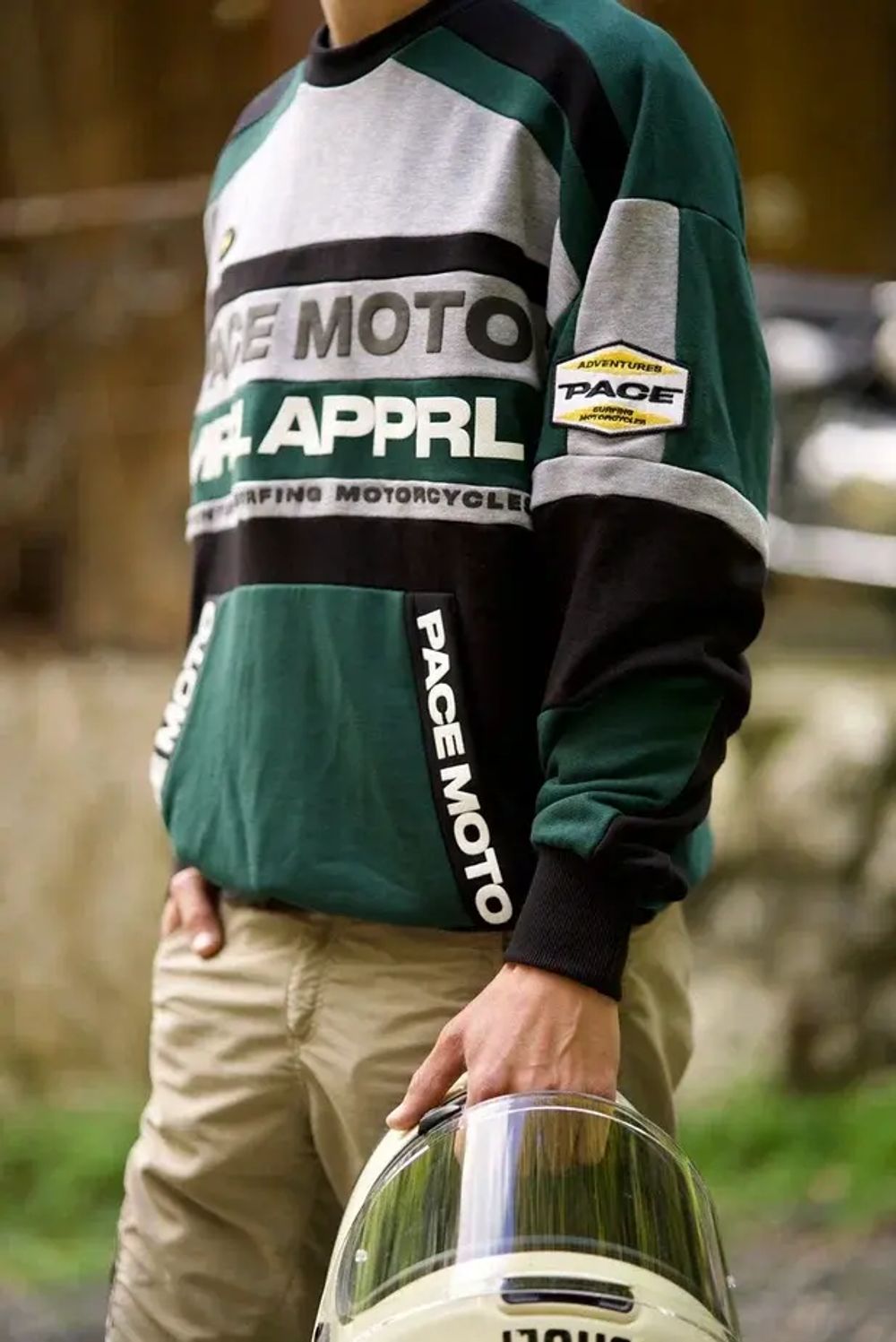 Толстовка Miracle Apparel PMSS-86 зеленая