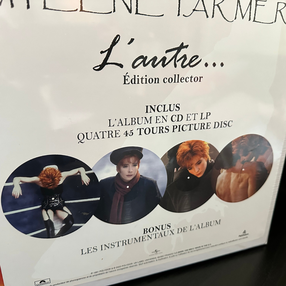 Mylene Farmer – L'Autre…  (Франция 2023г.) LP+4x7" picture + 2CD